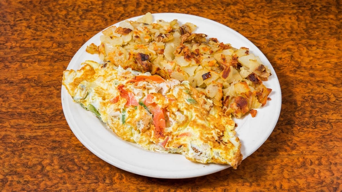 Fajita Omelette.