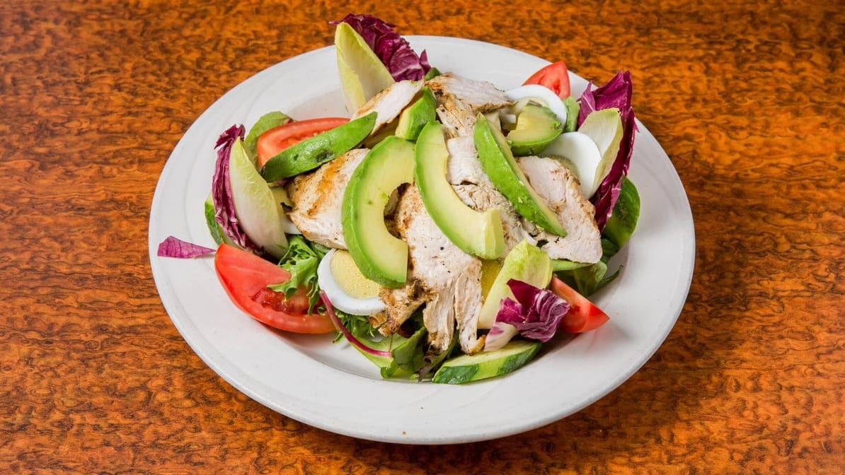 Grilled Chicken Cobb Salad.