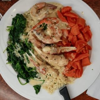 Broiled Jumbo Shrimp Scampi