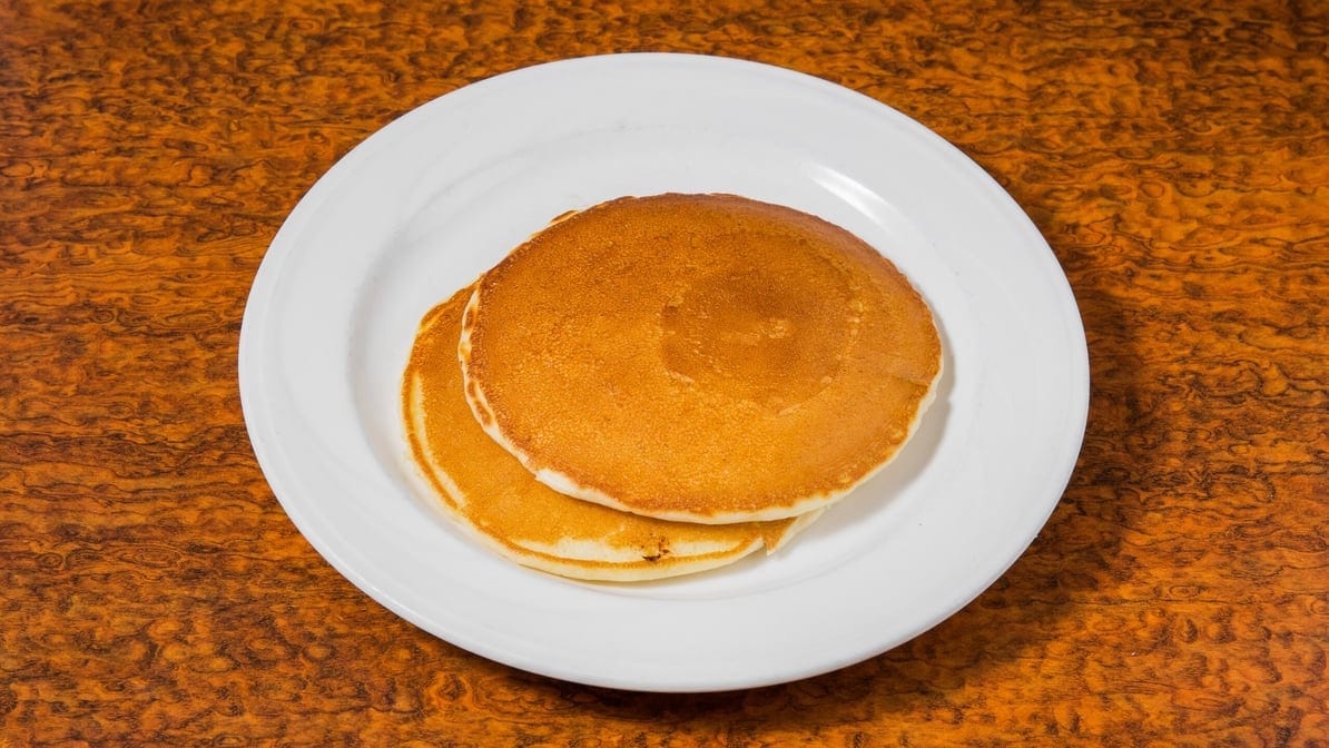 Golden Brown Pancakes.