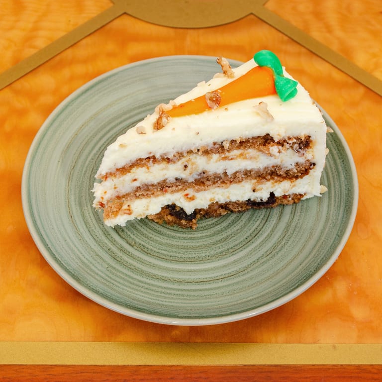 Indulge in our carrot cake