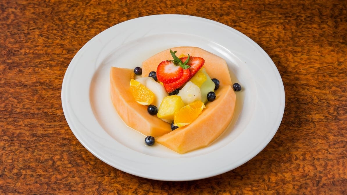 Fresh Fruit Salad.
