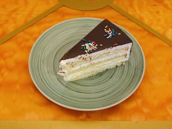 Boston Cream Cake.